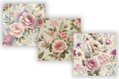 Colorful Abstract Paint Splatter Seamless Patterns, Artistic Product Image 4