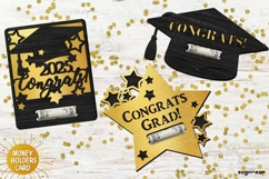 Graduation Money Holders Laser Cut | Glowforge | SVG Product Image 1