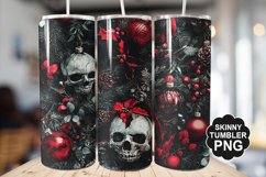 Gothic Christmas Tumbler | Christmas Tumbler Wrap Product Image 1
