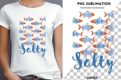 Salty png design for T-shirts Product Image 4