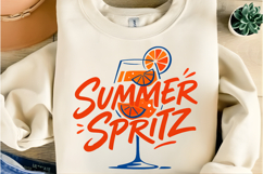 Summer Spritz Cocktail Orange Drink Cute Summer Vacation Product Image 7