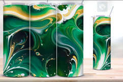 Abstract Waves Tumbler Sublimations , 20 oz Tumbler Wrap Product Image 5