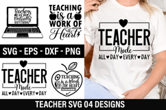 Teacher SVG Design - Teachers Can Do Virtually Anything Product Image 1