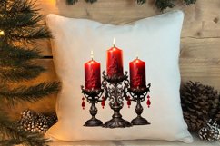 Gothic Christmas Clipart Sublimation, Gothic Christmas Product Image 4