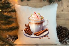 Christmas Coffee Hot Cocoa Sublimation Clipart Product Image 4