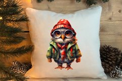 Christmas Farm Animals Sublimation Clipart Product Image 4