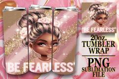 Gentle breezes 20oz tumbler wrap, Woman Product Image 1