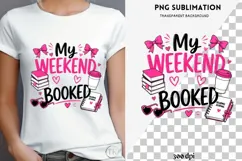 Book besties png design for T-shirts Product Image 4