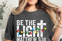 Be The Light PNG | Jesus Bible Verse | Merry Christmas PNG Product Image 7