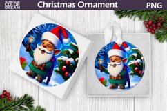 Cute Gnome Christmas Ornament | Christmas Ornament PNG Product Image 1