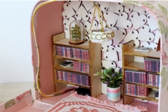 Miniature printable books, dollhouse library accessories dow Product Image 4