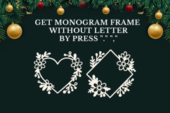Love Christmas Monogram Font Product Image 4
