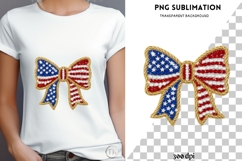 USA bow png design for T-shirts Product Image 4