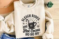Sleigh rides and hot cocoa Svg | Christmas svg | Shirt Svg Product Image 4