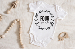 Baby Month Round SVG Bundle Product Image 5