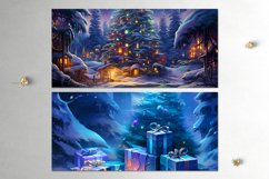 Futuristic Christmas | xmas Mug Sublimation design bundle Product Image 4