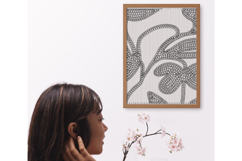 Modern Lace Abstract Floral Embroidery Design Product Image 4