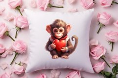 Valentines Day Animals Clipart, Valentines Couple Product Image 4