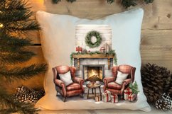 Cozy Christmas Home Clipart Sublimation Product Image 4