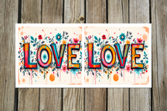 Boho style | 8 Hippie inscription Sublimation Mug designs Product Image 4