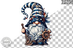 Anchors Gnome Sublimation - Clipart PNG Design Product Image 1
