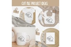 Baby /Toddler Shirt Bodysuit, Mug, Tote Cut File| Digital DL Product Image 2
