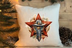 Western Christmas Cowboy Clipart Sublimation, Christmas PNG Product Image 4