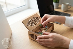 Celtic Knot Box Laser Cut Files Product Image 4