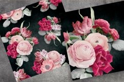 Flowers Scrapbooking Paper | Floral Backgrounds Product Image 5
