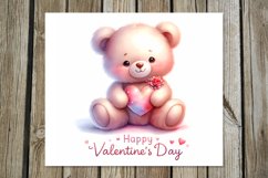 Valentine animals | cute teddy bears Skinny tumbler design Product Image 4