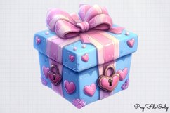 Coquette Valentine Sublimation Clipart PNG Product Image 1