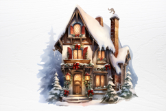 Christmas Houseplants Clipart PNG Product Image 4