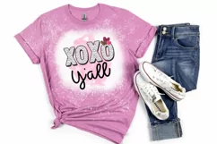 Xoxo Yall PNG For Valentines Day Sublimation Product Image 7