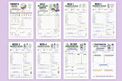 30-Day Fitness Transformation Workbook Product Image 4