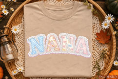 Preppy Mama Floral Lace Coquette Bow PNG Bundle | Mama Mimi Product Image 4