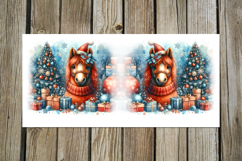 Christmas horse | 4 vintage Sublimation Mug design PLUS Product Image 4