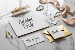 Celestial Bride Font Romantic Wedding Script for Invitations Product Image 4