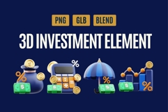 Smart Investment 3D Design Set 02 Product Image 1