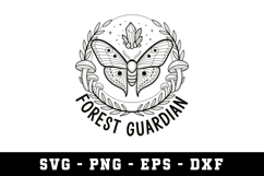 Forest Guardian SVG Design | SVG Cut files | Cricut Product Image 1