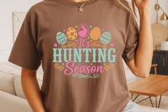 It’s Hunting Season Svg, Easter Egg Hunt Svg, Spring Svg. Product Image 3