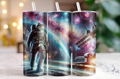 Astronaut Tumbler Wrap | Sublimation | Tumblers Product Image 1