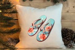 Tropical Christmas Clipart , Christmas PNG Product Image 1