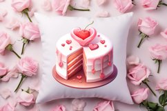 Sweet Valentine Clipart, Watercolor Valentines Day Product Image 4