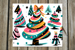 Christmas tree | Xmas Sublimation tumbler design PL Product Image 4