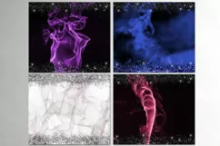 Color smoke | 21 Skinny Tumbler Sublimation designs, JPG Product Image 3