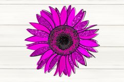Sunflower Sublimation Design bundle | Print with flower, PNG Product Image 4