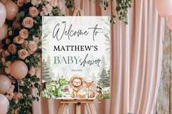 Baby Shower Welcome Sign Template 150 Product Image 4