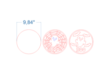 Halloween Ghost SVG laser cut file for Glowforge Product Image 4