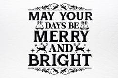 Farmhouse Christmas Sign SVG Product Image 4