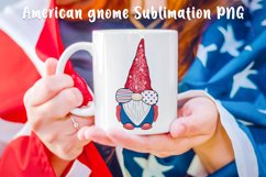 4th of July Patriotic gnome. Sublimation, PNG. Product Image 1